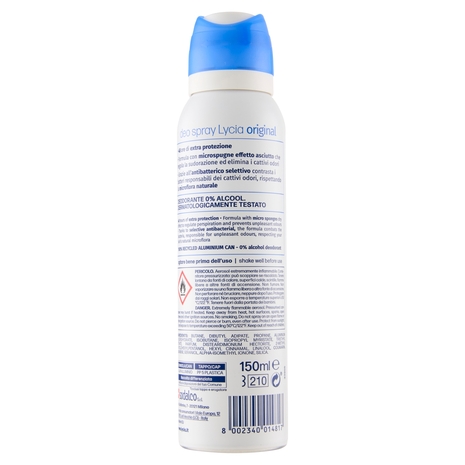 Lycia original deo spray 150 ml